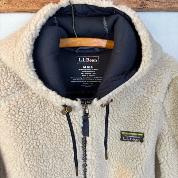 L.L. Bean Mountain Pile Sherpa Jacket - Picture 2 of 16